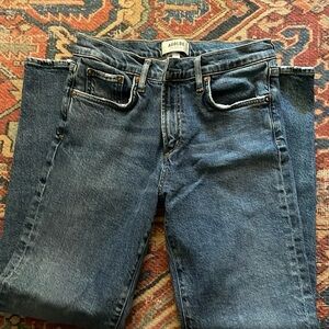 AGOLDE High Rise Straight Toni Jeans